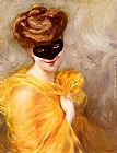 Lady At A Masked Ball by Pierra Ribera